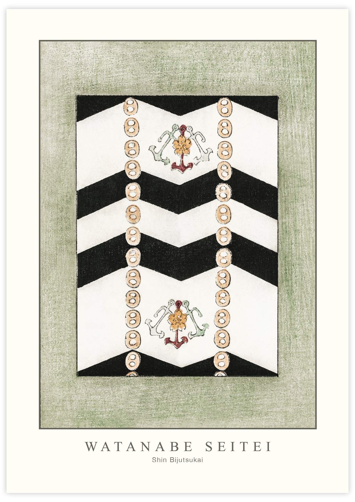 Anchors on Chevron Bijutsu Sekai