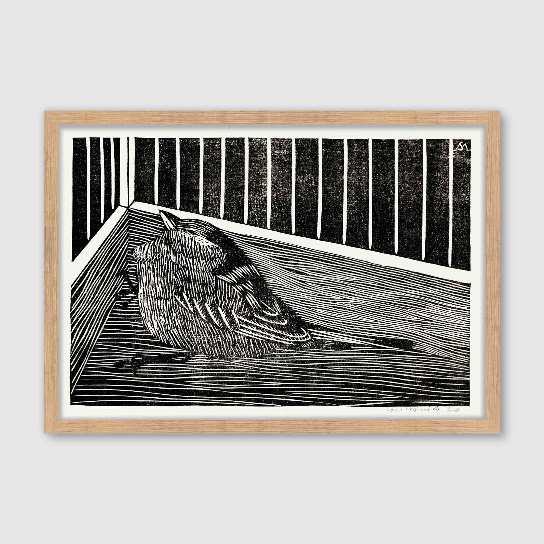 Bird in the Corner of a Cage (1914)