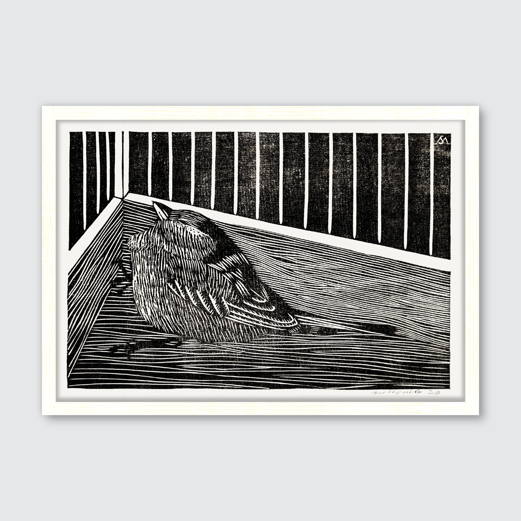 Bird in the Corner of a Cage (1914)
