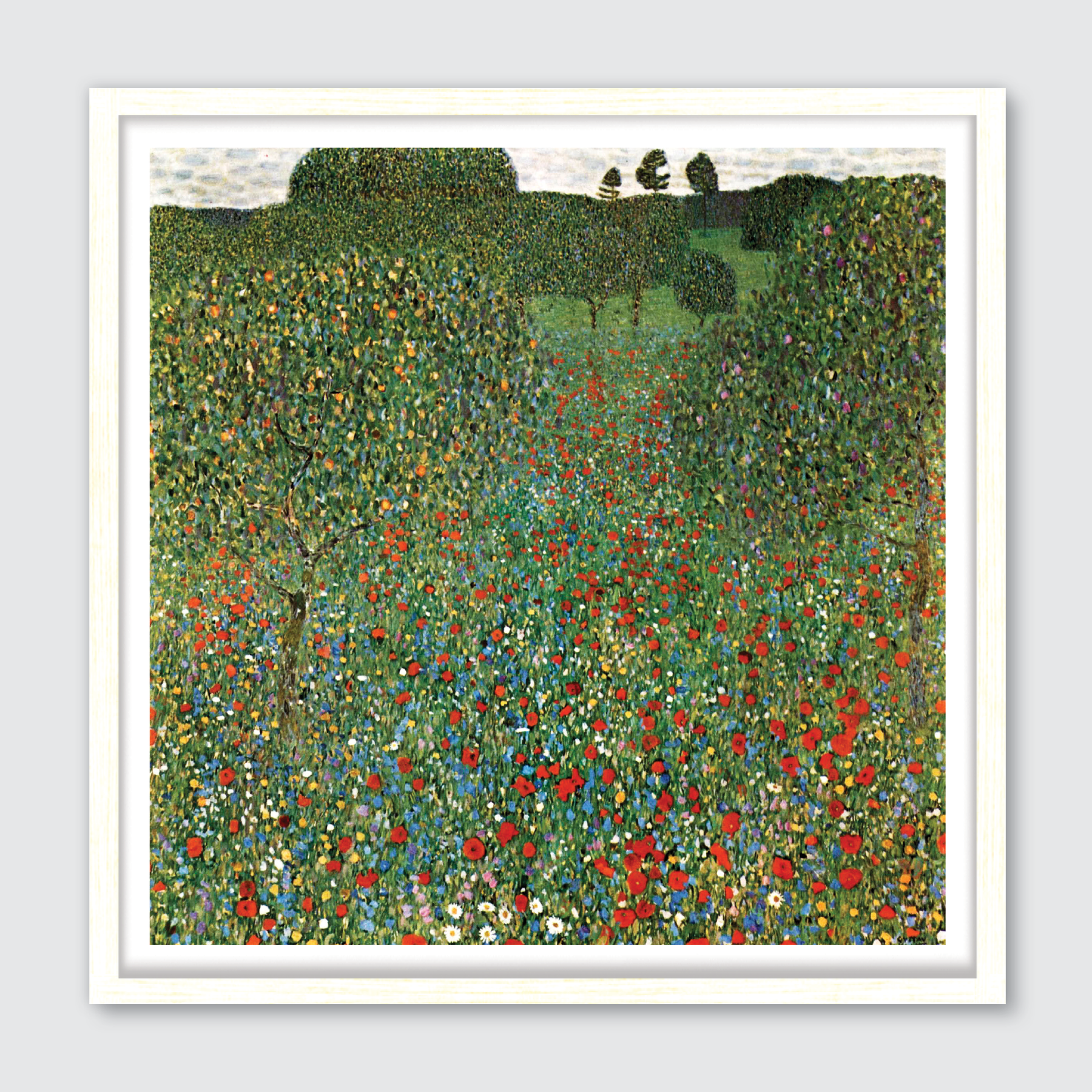 Farm Garden with Sunflowers