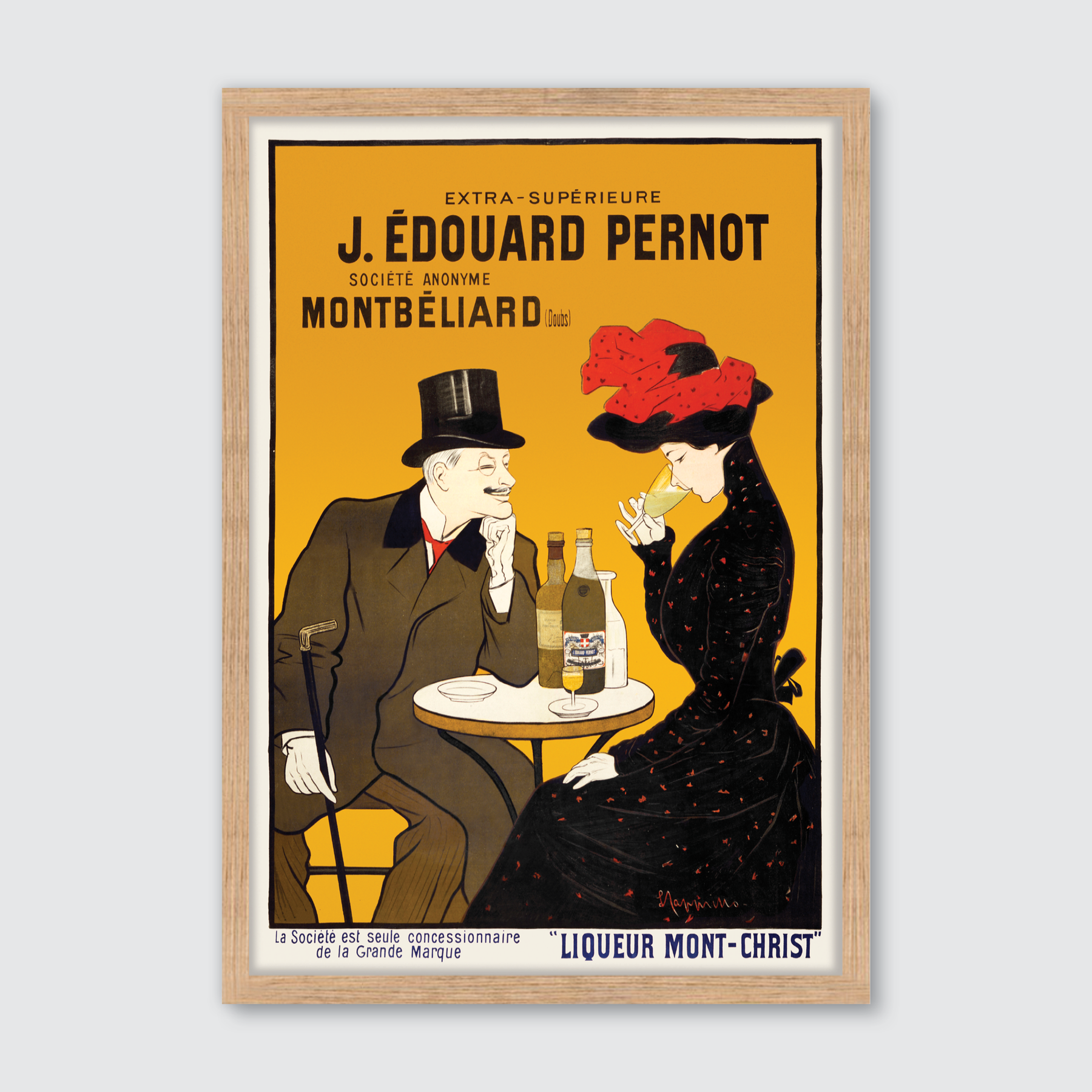 Man and Woman at a Cafe (1900)