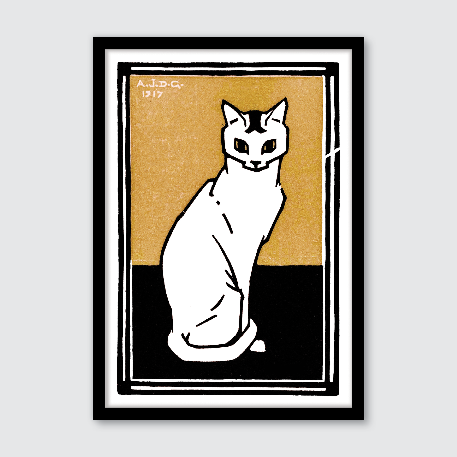 Sitting Cat (1917)