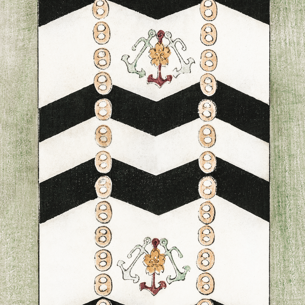 Anchors on Chevron Bijutsu Sekai