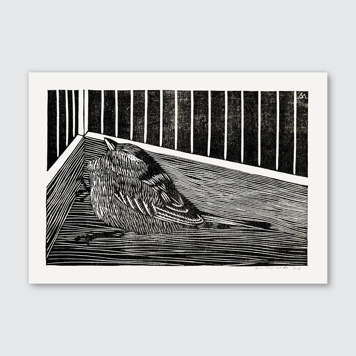 Bird in the Corner of a Cage (1914)