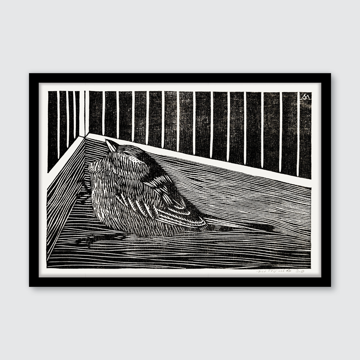 Bird in the Corner of a Cage (1914)