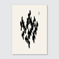 Black (Yatsuo no Tsubaki) Woodblock