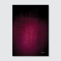 A close-up photograph of a fuchsia banana blossom with a bubble-like texture and soft shadows, part of the 'Te Ao Tāroa' collection.