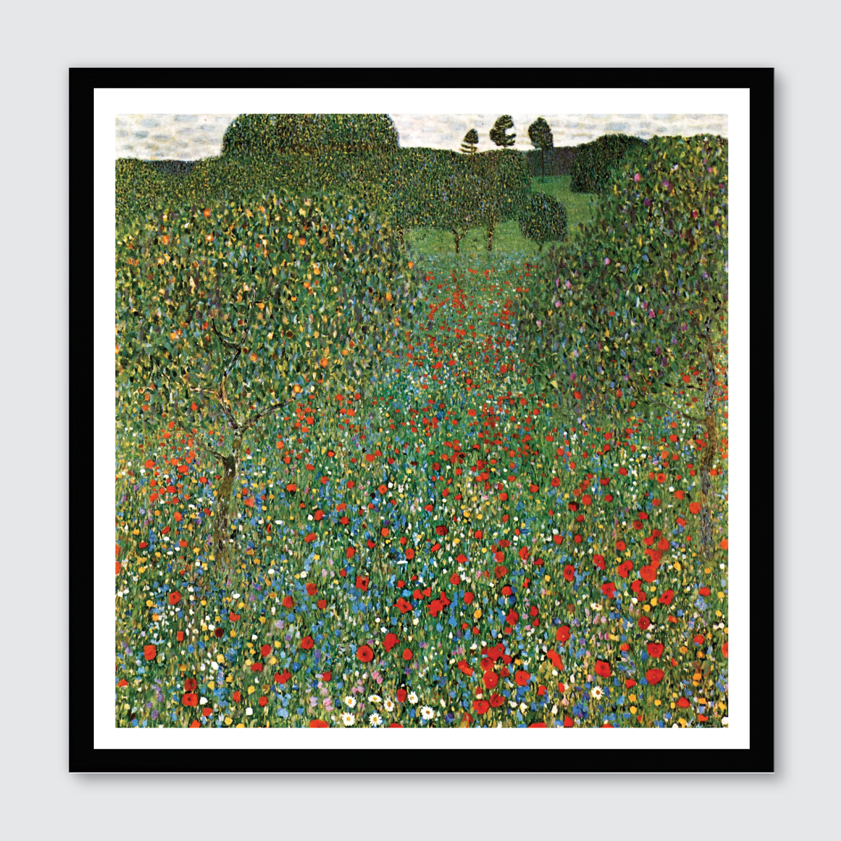 Farm Garden with Sunflowers