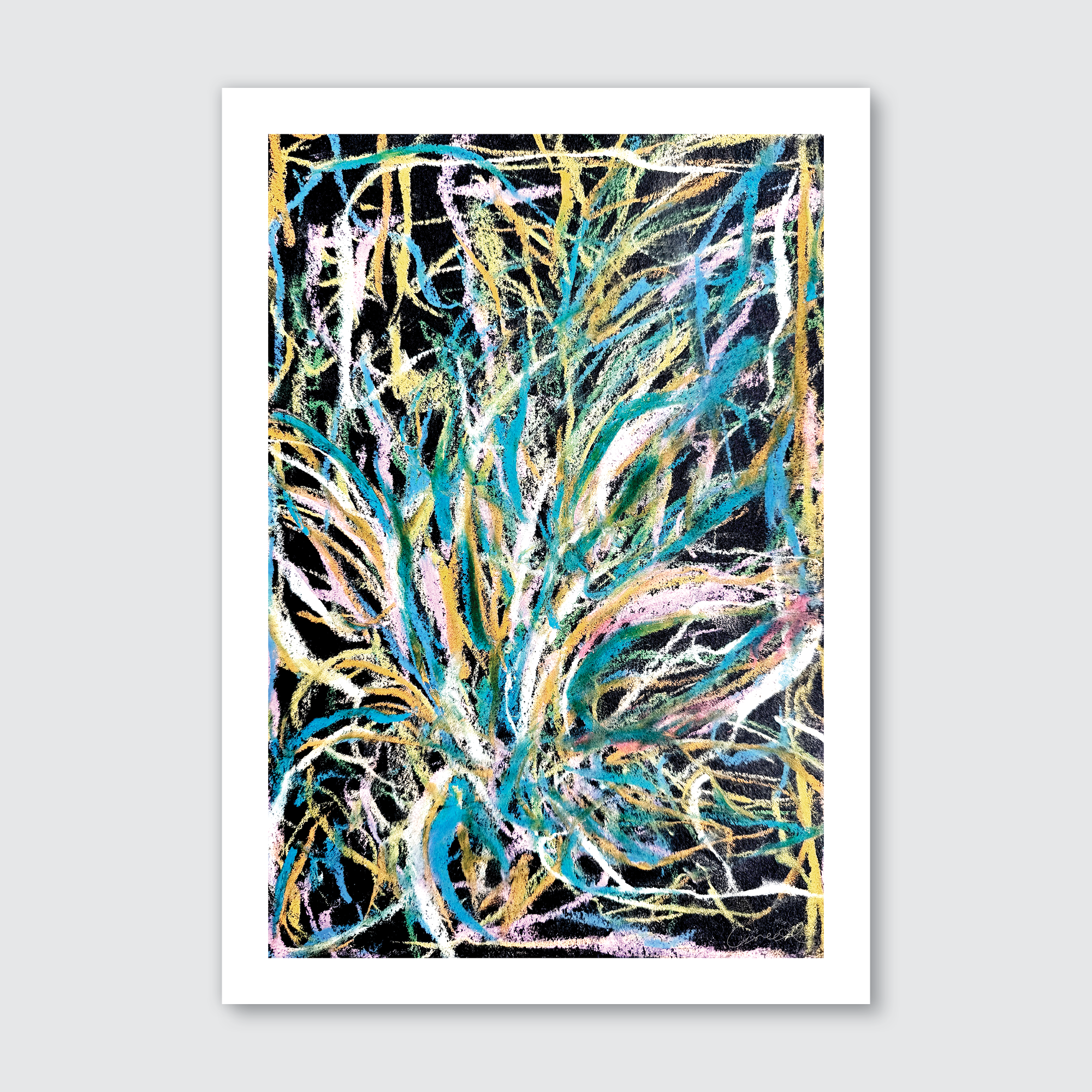 Harakeke in the Wind Art Print by Greer Rabbette | Art & Realism