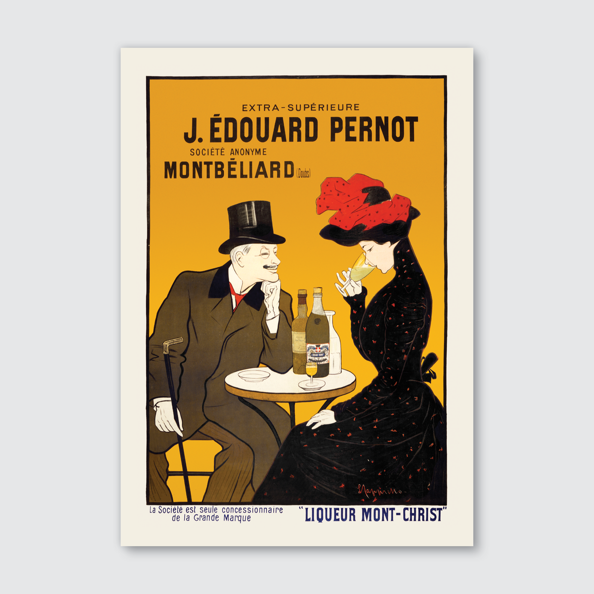 Man and Woman at a Cafe (1900)