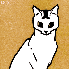 Sitting Cat (1917)