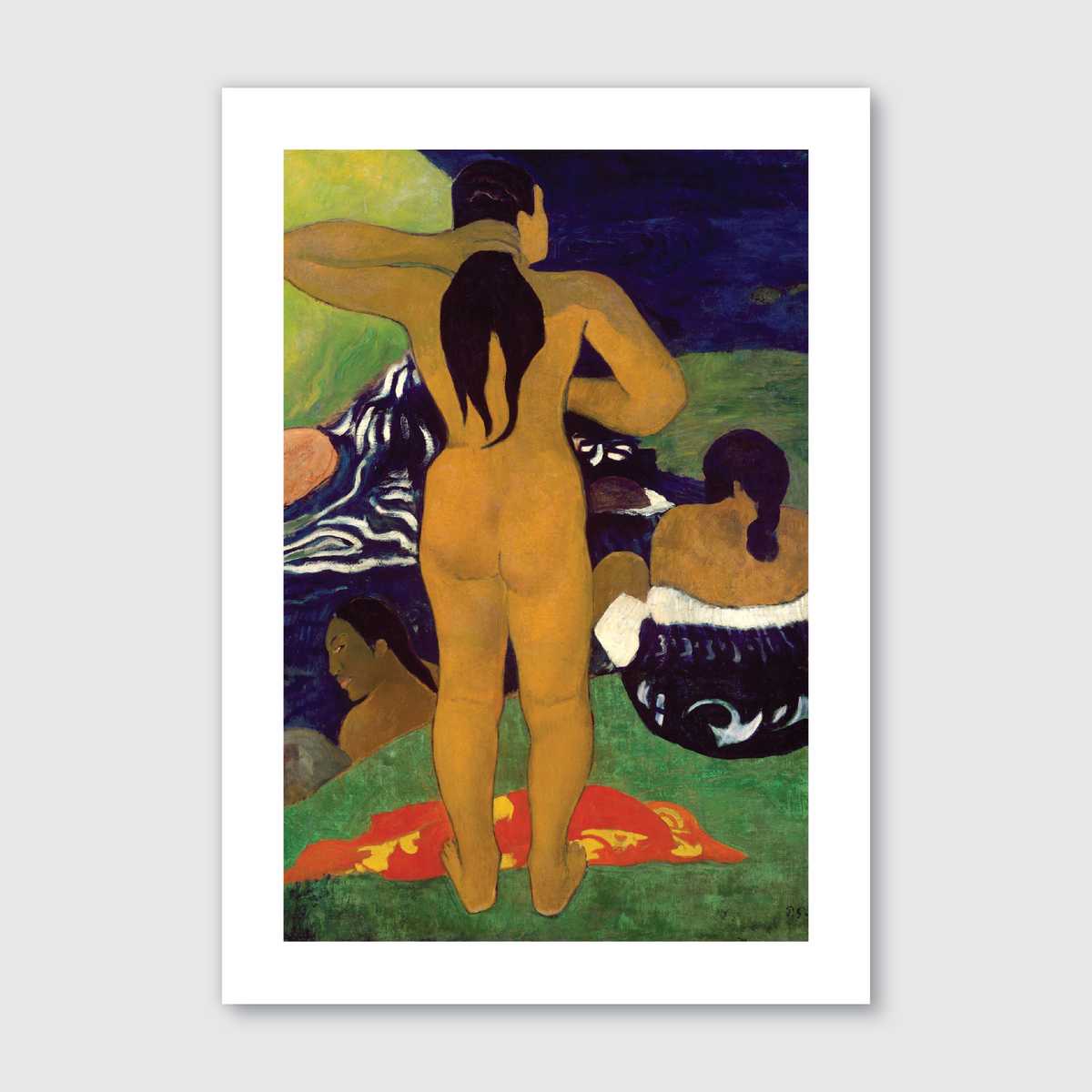 Tahitian Women Bathing