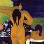 Tahitian Women Bathing