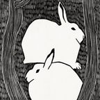 Two Snow Hares (1911)
