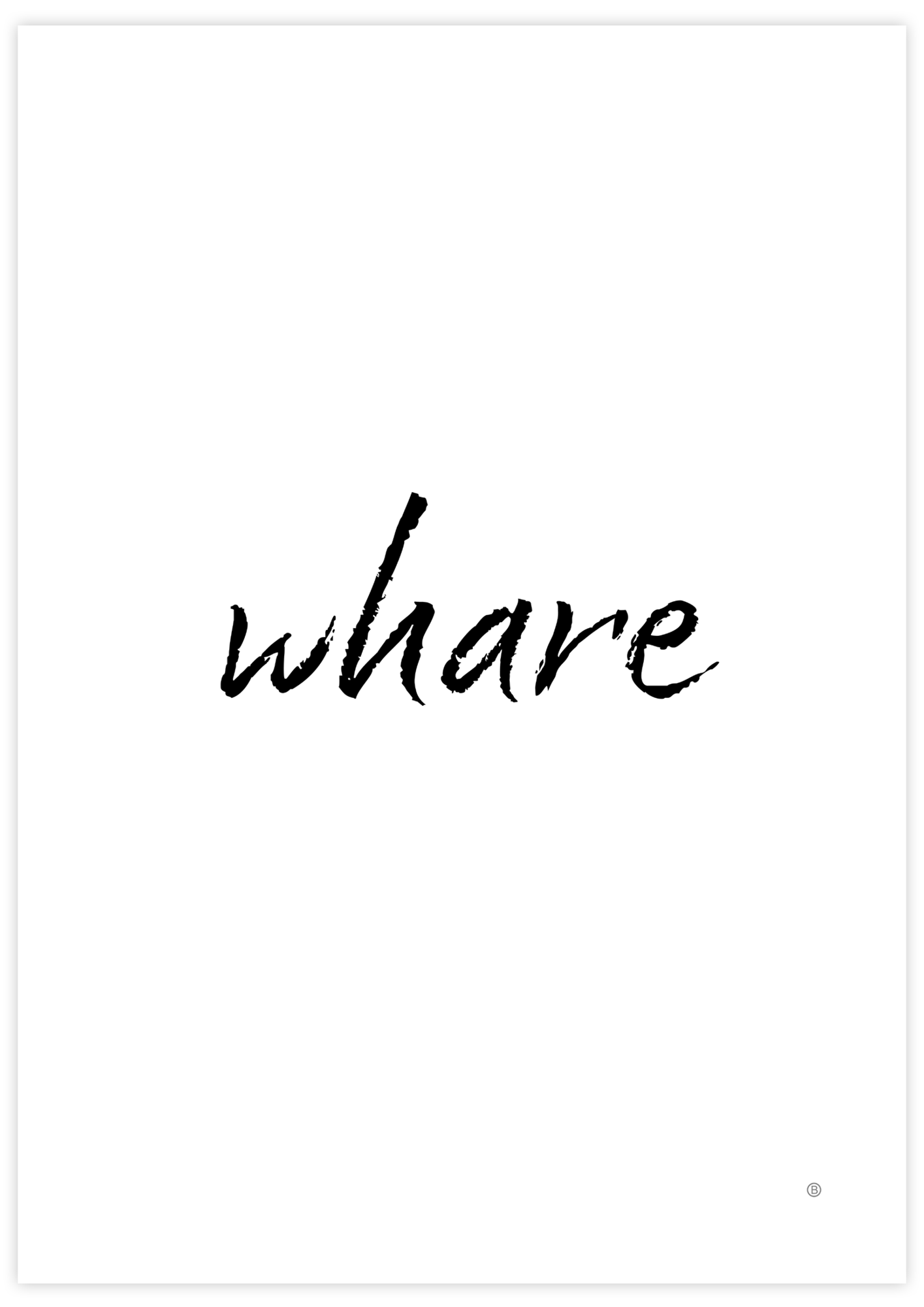 Whare ✜